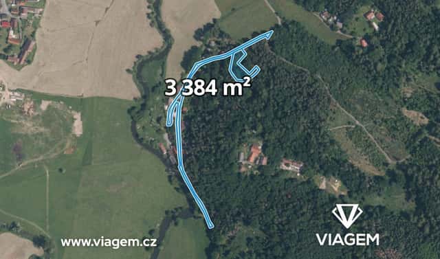 Prodej zahrady 805 m², Dolany, okres Klatovy