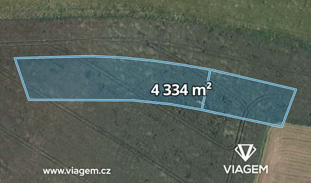 Prodej pole 541 m², Rozstání, okres Prostějov