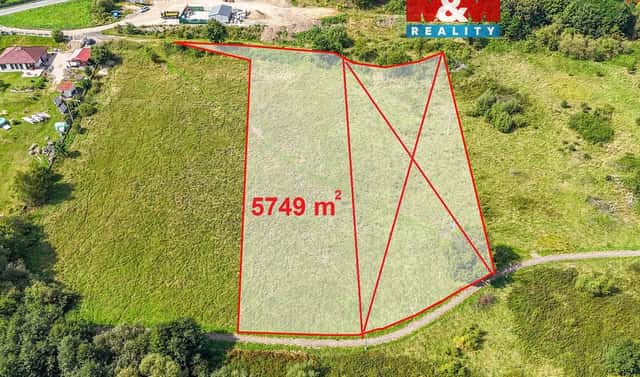 Prodej stavebního pozemku 5 749 m², Citice – Hlavno, okres Sokolov