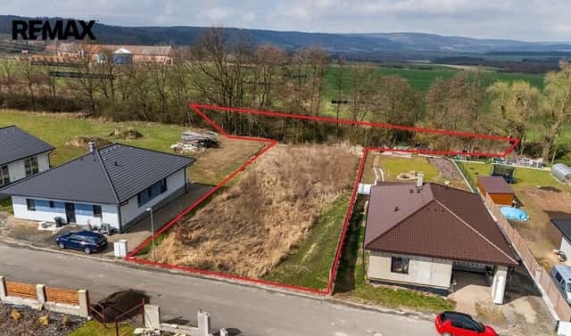 Prodej stavebního pozemku 2 649 m², Zavidov, okres Rakovník