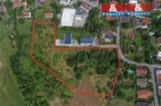 Prodej pozemku k bydlení, 12370 m²,Červený Hrádek ul. Ledová, okres Plzeň-město