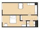 2+kk 55 m2, Praha 6 - Petřiny, Praha 6