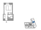 Prodej bytu 1+kk 14,3 m² Pod Vlachovkou, Praha - Libeň, Praha 8