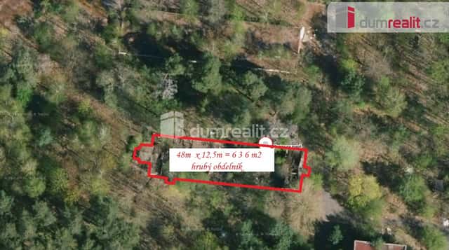 Pozemek Luštěnice 636 m2, okres Mladá Boleslav