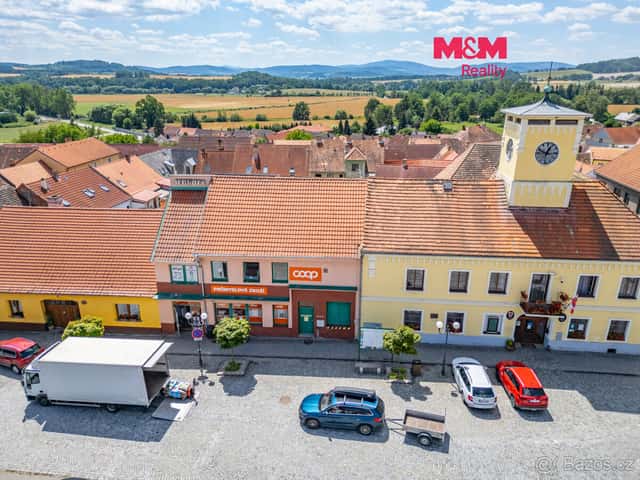Prodej obchod a služby, 340 m², Bavorov, ul. Náměstí Míru, okres Strakonice