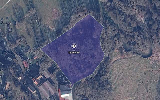 Komerční pozemek 1.3 ha pro lehký průmysl a skladování - Čer, okres Liberec