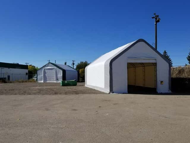 plachtová hala 10 x 21,35 x 5,2m - včetně dopravy, okres Šumperk