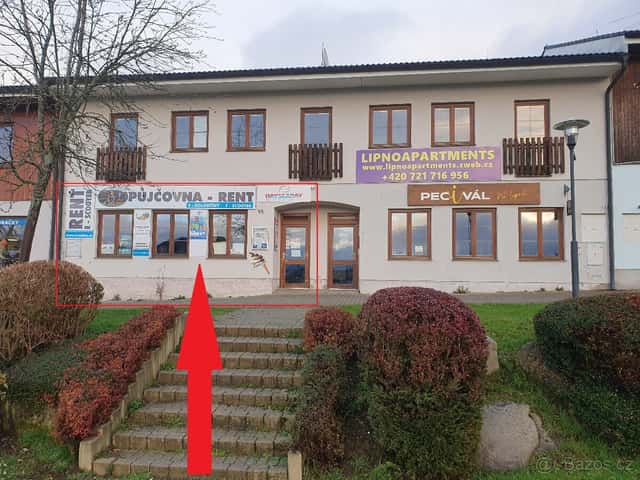 Obchodní prostor promenáda Lipno nad Vltavou, okres Český Krumlov