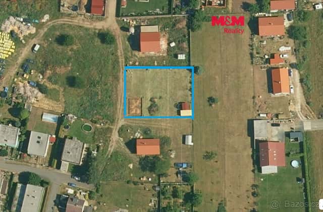 Prodej pozemku k bydlení, 996 m², Horní Beřkovice, okres Litoměřice