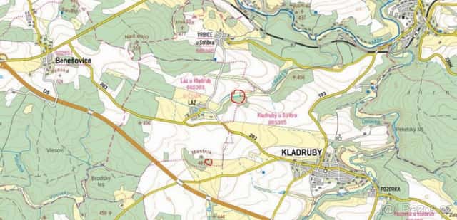 Prodám pozemky v k.ú. Láz u Kladrub, okres Tachov