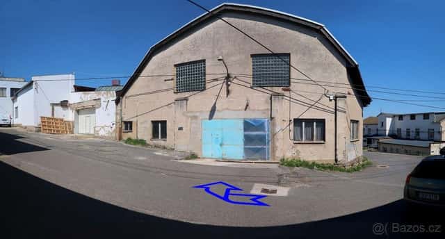 Nájem sklad 700 m2, přízemí, HOŘOVICE (Exit D5 Žebrák), okres Beroun