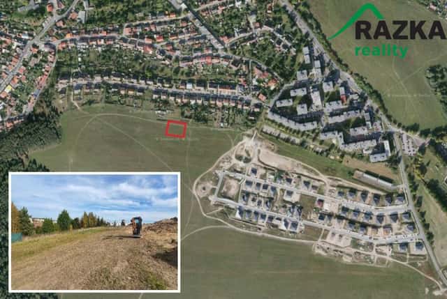 Stavební pozemek (1230 m2) Tachov, okr. Tachov, okres Tachov