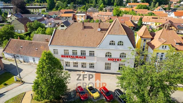 Prodej Hotelu Lysice s restaurací, wellness a sálem, obec Ly, okres Blansko