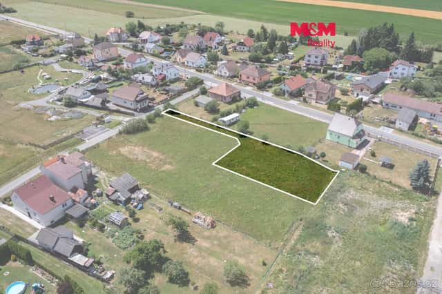 Prodej pozemku k bydlení, 1000 m², Spálené Poříčí, okres Plzeň-jih