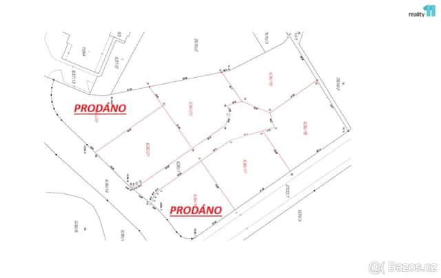 Na prodej pozemek určený k výstavbě bytových, nebo rodinných, okres Písek