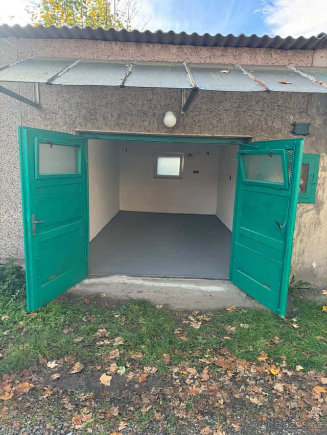 Garáž po renovaci, okres Náchod