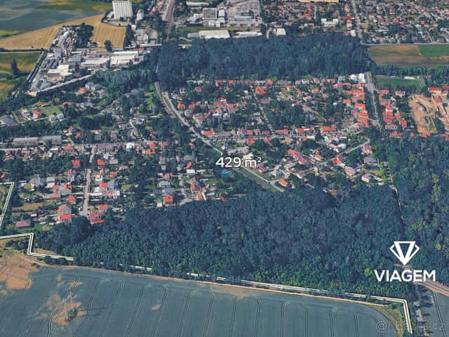 Zahrada 429 m², okres Praha-východ