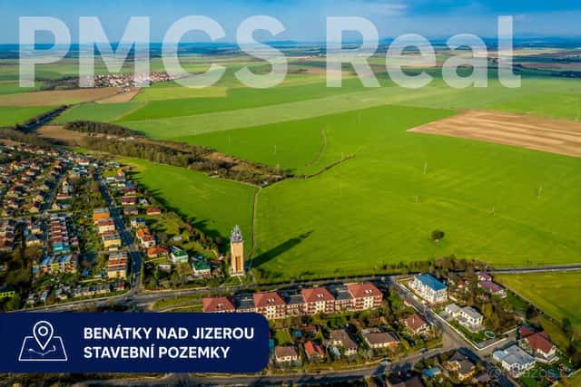 Stavební pozemek 601 m² v Benátkách nad Jizerou – U Vodojemu, okres Mladá Boleslav