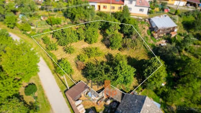 Prodej pozemku vhodného pro výstavbu 1005 m², obec Borotín –, okres Blansko