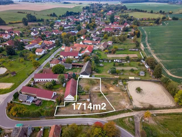 Stavební pozemek, CP 1714 m2, Líšnice u Sepekova, okres Písek