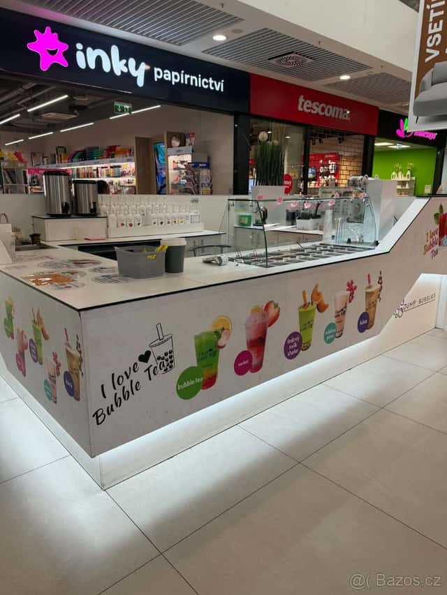 Stánek Bubble Tea, okres Vsetín