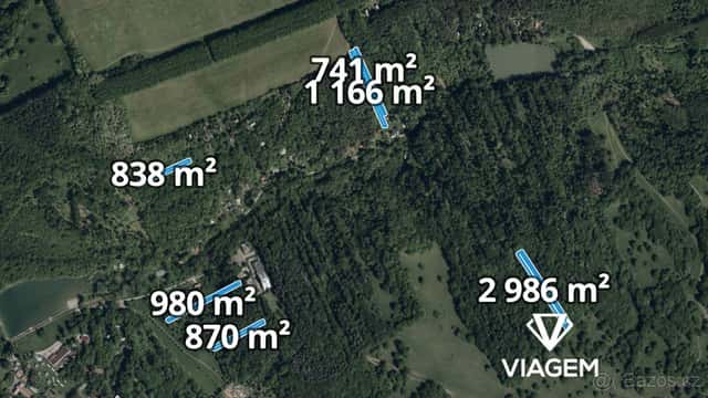 Les 3 981 m², okres Hodonín