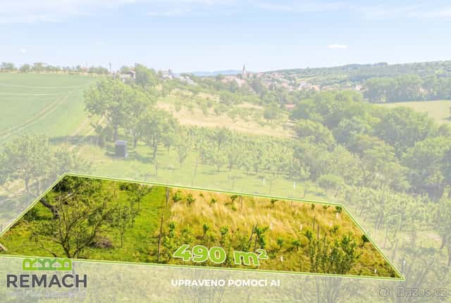 Prodej, stavební pozemek, vydané stavební povolení 490 m², O, okres Uherské Hradiště