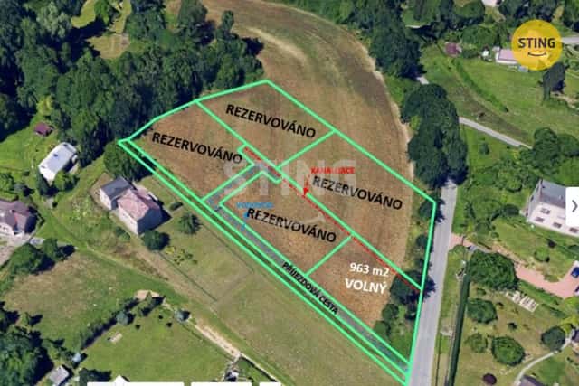 Prodej stavebního pozemku o výměře 963 m2, obec Bohu, 136910, okres Karviná