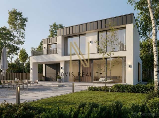 Moderní vila 5+kk s dvojgaráží, 202 m2, pozemek 801m2, Janov, okres Klatovy