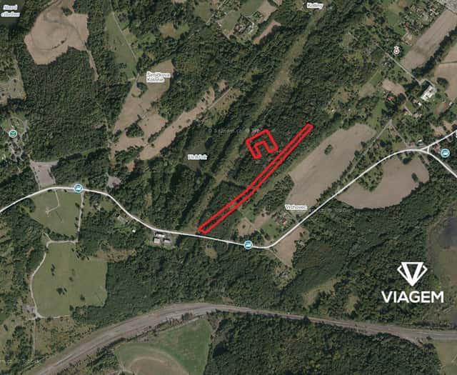 Les 2 787 m², okres Karviná