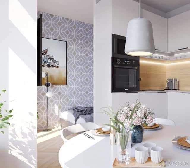 Prodej rozestavěné nebytové jednotky (46,8 m2) se střešní te, Praha 7
