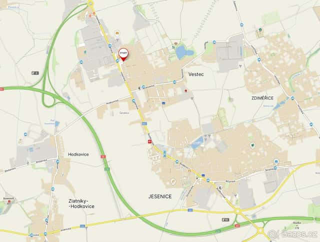 Vyhrazené parkovací stání P+R, 150m na BUS (Vestec u Prahy), okres Praha-západ