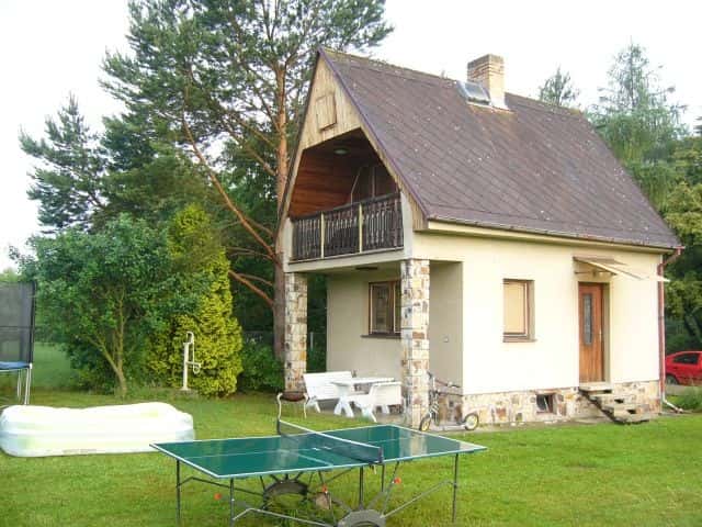 Chata Rokycany – Borek – u rybníka a na okraji Brd, okres Rokycany