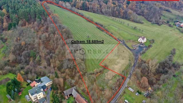 Prodej stavebního pozemku 18 988 m², Ludkovice, ev.č. 700906, okres Zlín