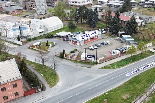 Prodej víceúčelového areálu v Kolíně, poz. 2741 m2, okres Kolín