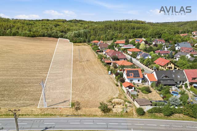 Pozemek 4 169 m² v Babicích u Rosic – bydlení, zahrada a vel, Brno venkov, okres Brno-venkov