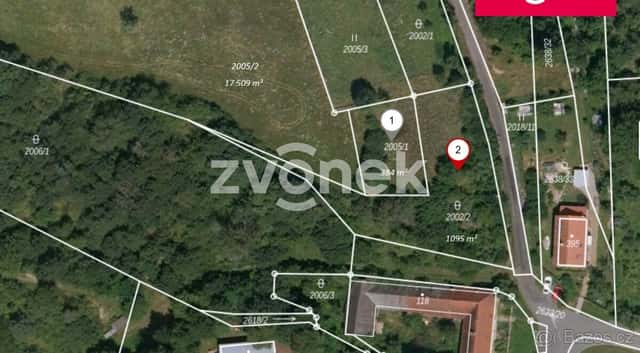 Prodej stavebního pozemku 1 479 m², Ludkovice, ev.č. 720152, okres Zlín