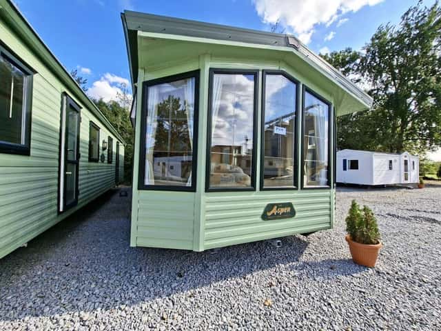 mobilheim, mobilní dům Willerby Aspen 12 x 3,7 m, okres Litoměřice