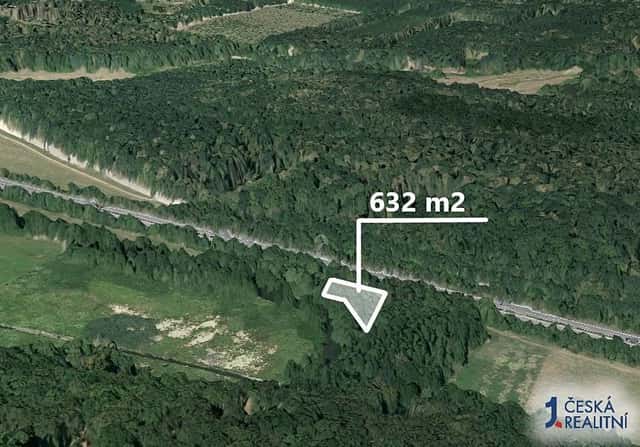 Pole 632 m², okres Olomouc