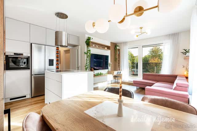 Pronájem bytu 3+kk, Nurmiho, Hostivař, 42900 Kč/měs, 70 m2, Praha 9