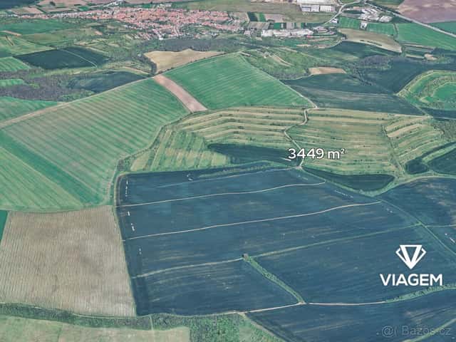 Pole 3 449 m², Brno venkov, okres Brno-venkov