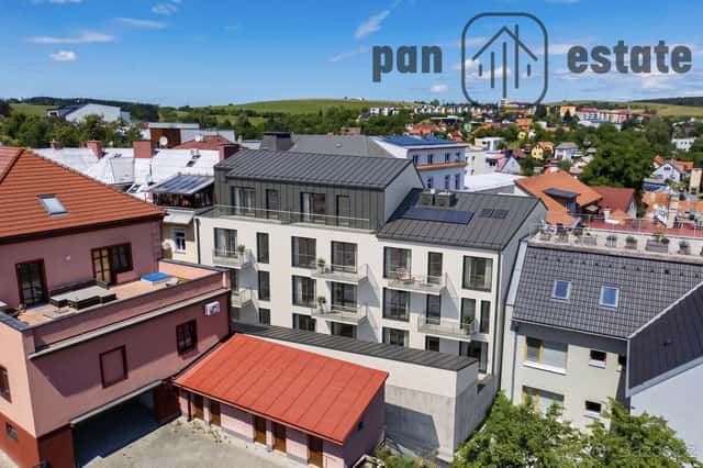 Nový byt 3+kk s balkonem v centru – projekt VIERA, okres Zlín