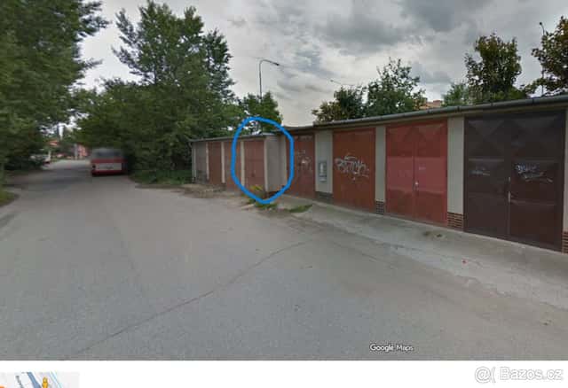 Garáž na obytné auto v Králově Poli, okres Brno-město