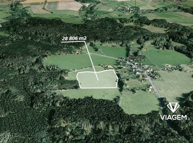 Pole 28 806 m², okres Chrudim