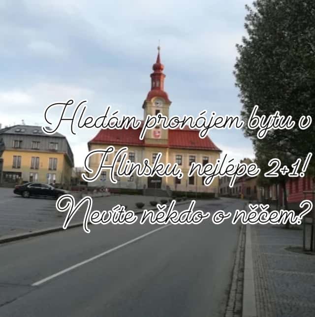 Hledám pronájem bytu v Hlinsku, okres Chrudim
