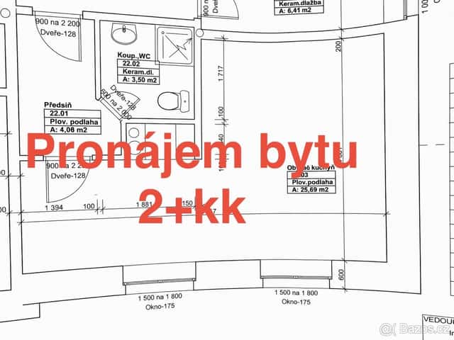 Pronájem bytu 2+kk, – Lomnice nad Popelkou, okres Semily