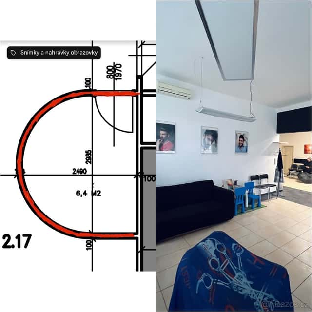 Nebytový prostor 6,4m2, okres Ostrava-město