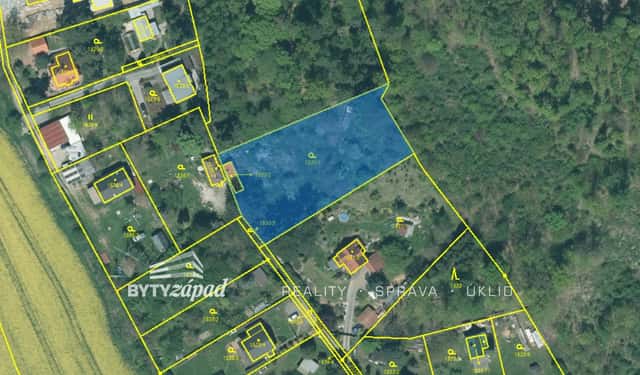 Prodej pozemky pro bydlení, 2 115 m² - Plzeň 8-Černice, okres Plzeň-město
