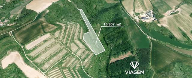 Zahrada 16 907 m², okres Břeclav