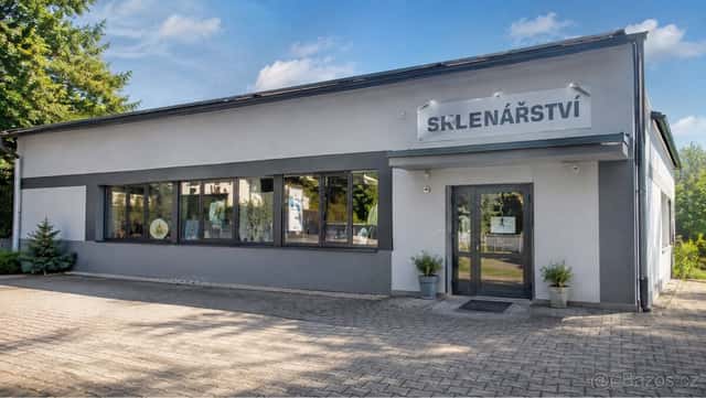 Zavedené sklenářství - podnik k prodeji, okres České Budějovice